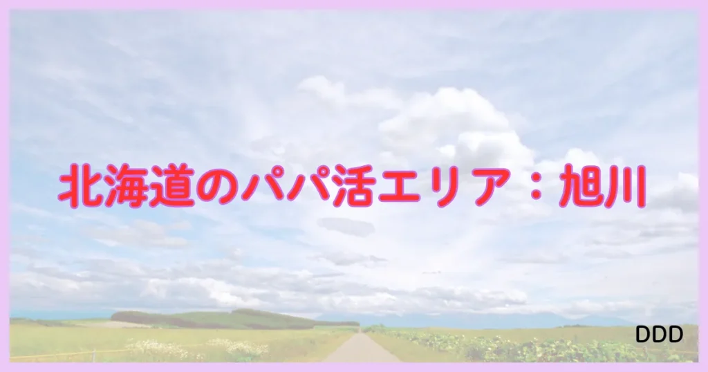 北海道 パパ活 旭川