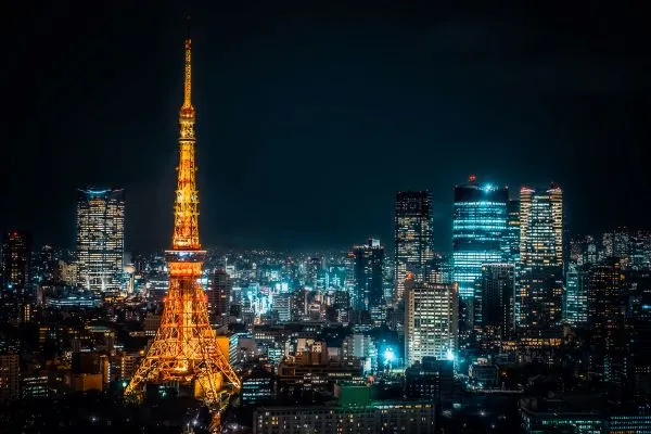 東京タワー　東京　パパ活　夜景