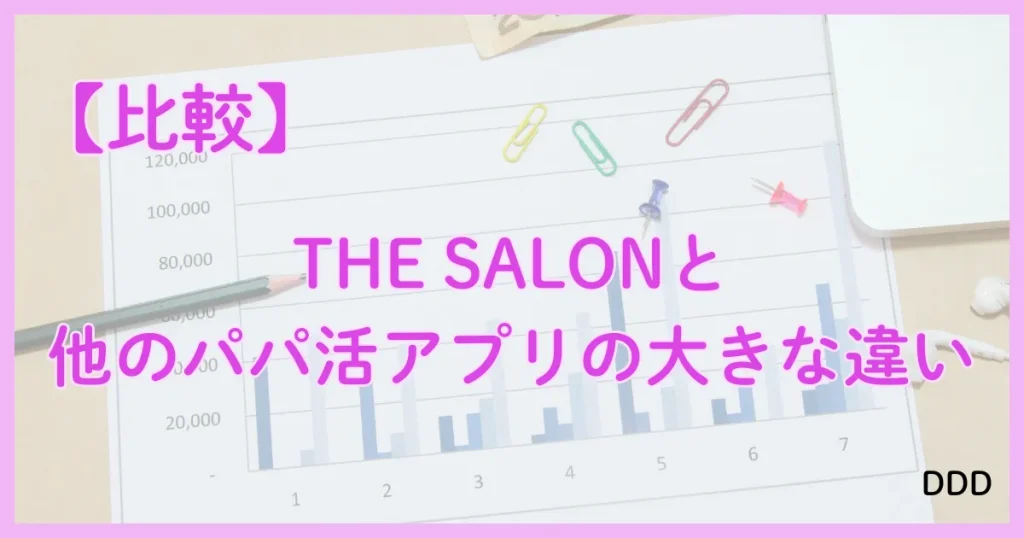 THE SALON　ザサロン　パパ活　サロン　比較　違い