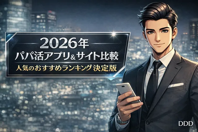 パパ活アプリ　男性　おすすめ