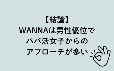 ギャラ飲みアプリ　WANNA　パパ活アプリ