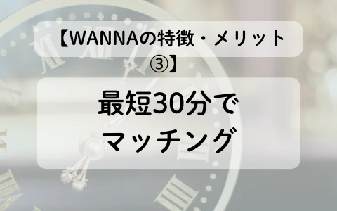 ギャラ飲みアプリ　WANNA　パパ活アプリ　特徴　メリット